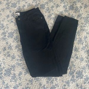 PAIGE Verdugo Ultra Skinny Black Shadow Jeans Size 30/10